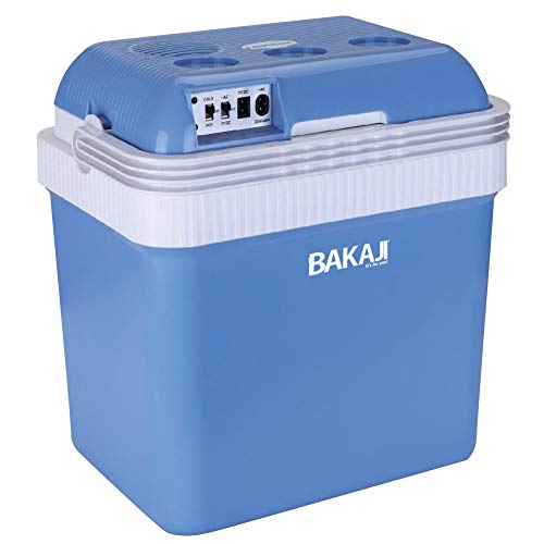 Réfrigérateur Bakaji Portable Maison Voiture Campings-Car Bateau Fonction Chaud/Froid 24LT 41x30x45cm