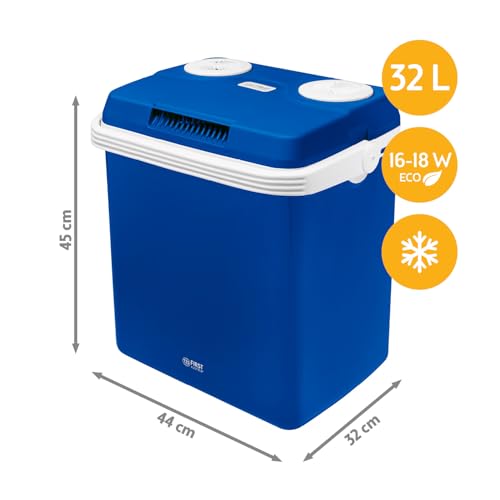 TZS First Austria - Réfrigérateur portable 32L électrique - Idéal pour camping et voyages - Box thermoélectrique refroid
