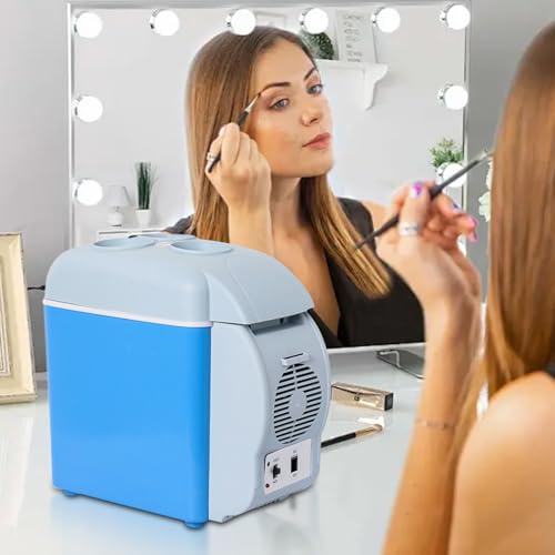 Rrlihjgu Portable Réfrigérateur Voiture Électrique Silent 15-25 ° C Cuisine Voiture Chambre Porte-gobelet Réfrigérat