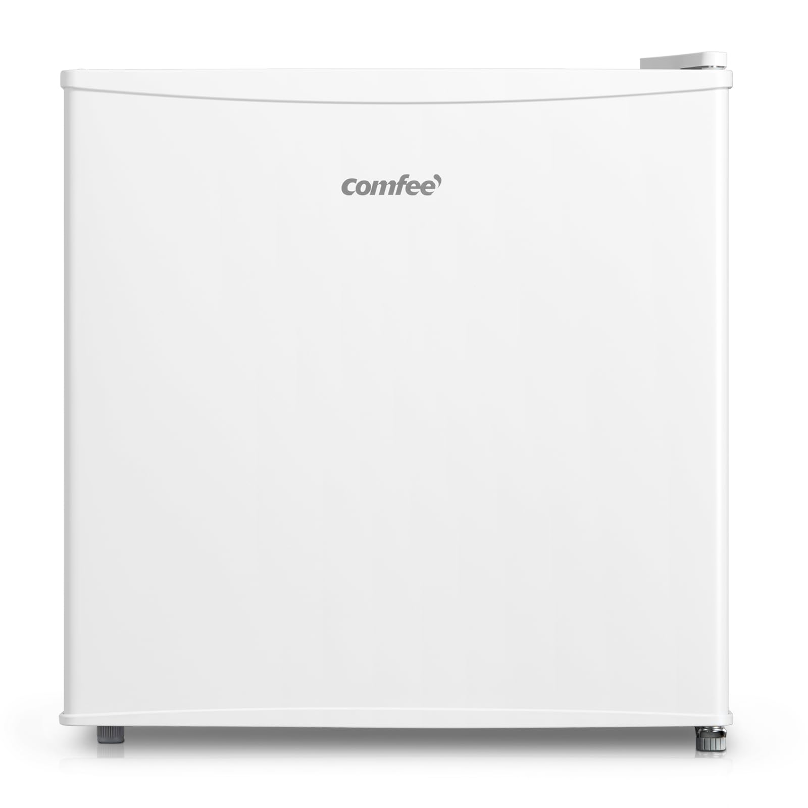 Comfee' RCD50WH2(E) Mini Réfrigérateur/Glacière 43L pour Bureau et Chambre/Blanc avec Compartiment Congélateur/Petit Réf