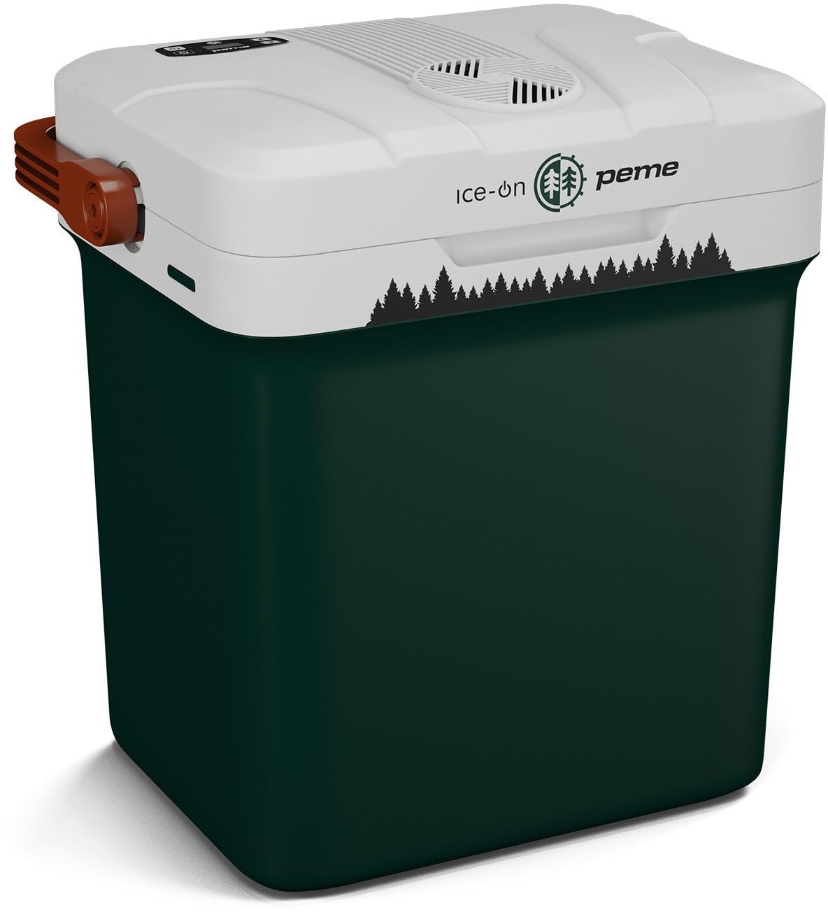 Essentielle Glacière Électrique Peme 22,9L - Refroidisseur et Chauffe-Plats, Double Alimentation 12V & 230V, Mode Éco, P