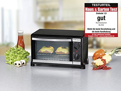 Four électrique Rommelsbacher BG 950 Speedy - 10 L - Noir